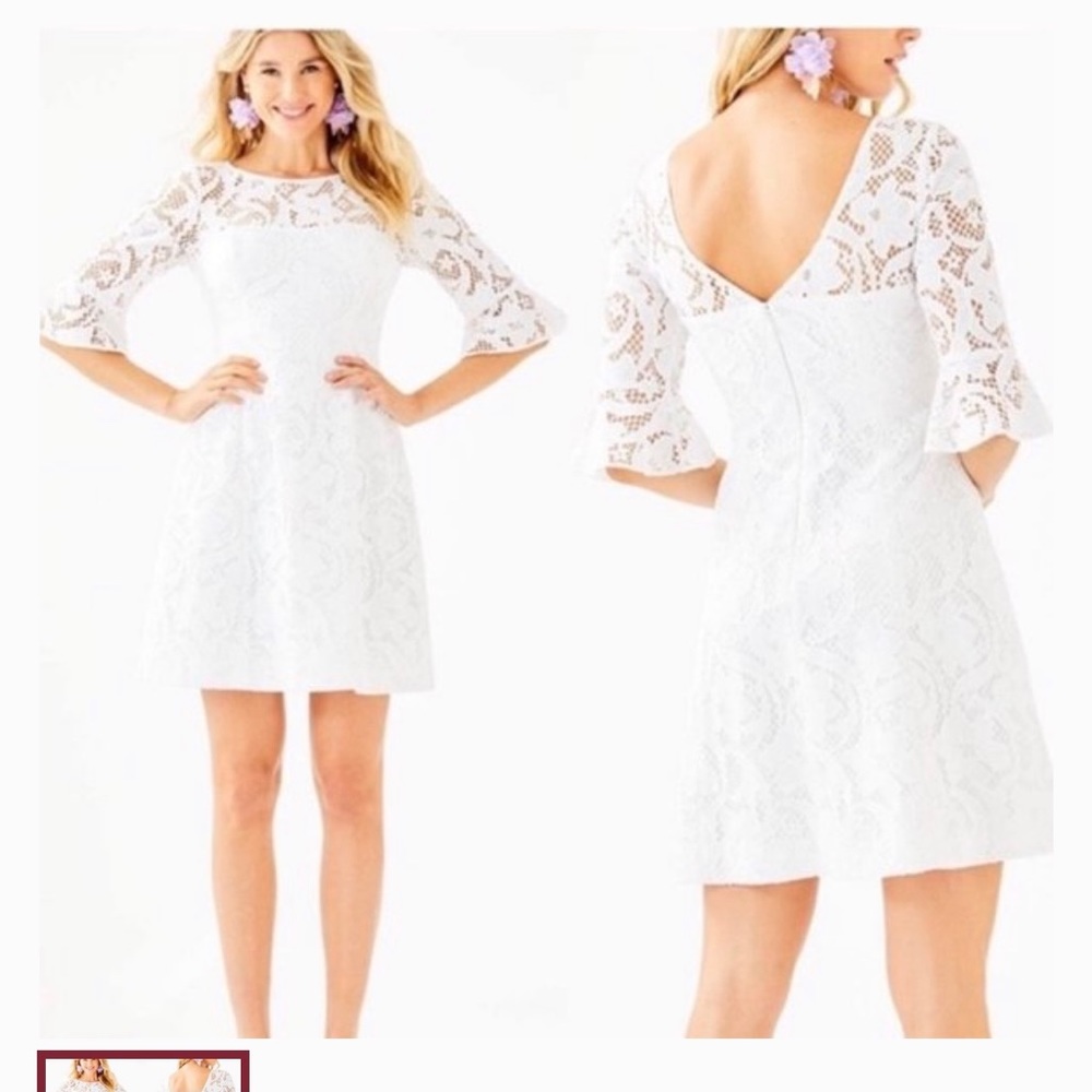 Lilly Pulitzer Allyson Resort White Dress